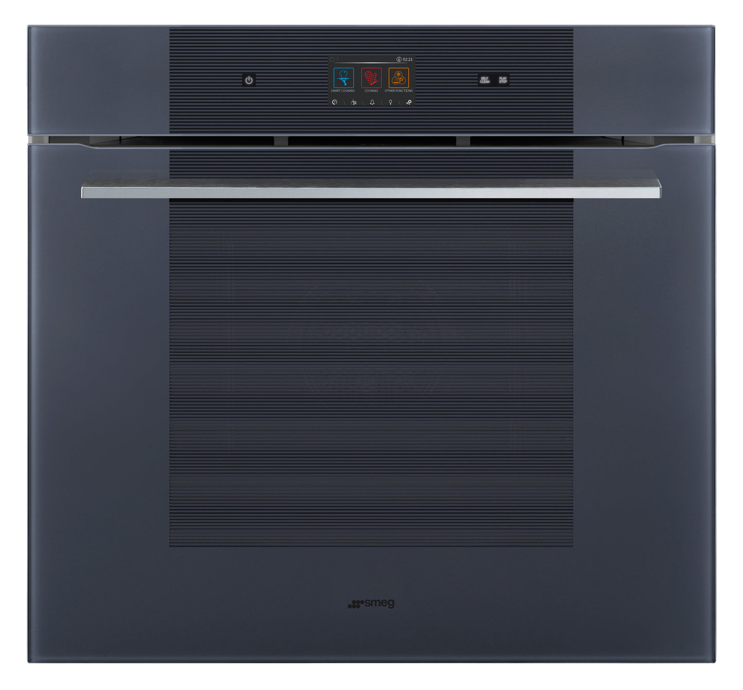 SMEG 30"  Full Size Oven with Self Clean, Touch Control, Neptune Gray