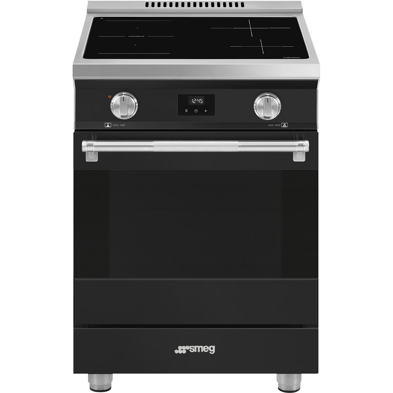 SMEG Professional 24" Induction Range (Anthracite)