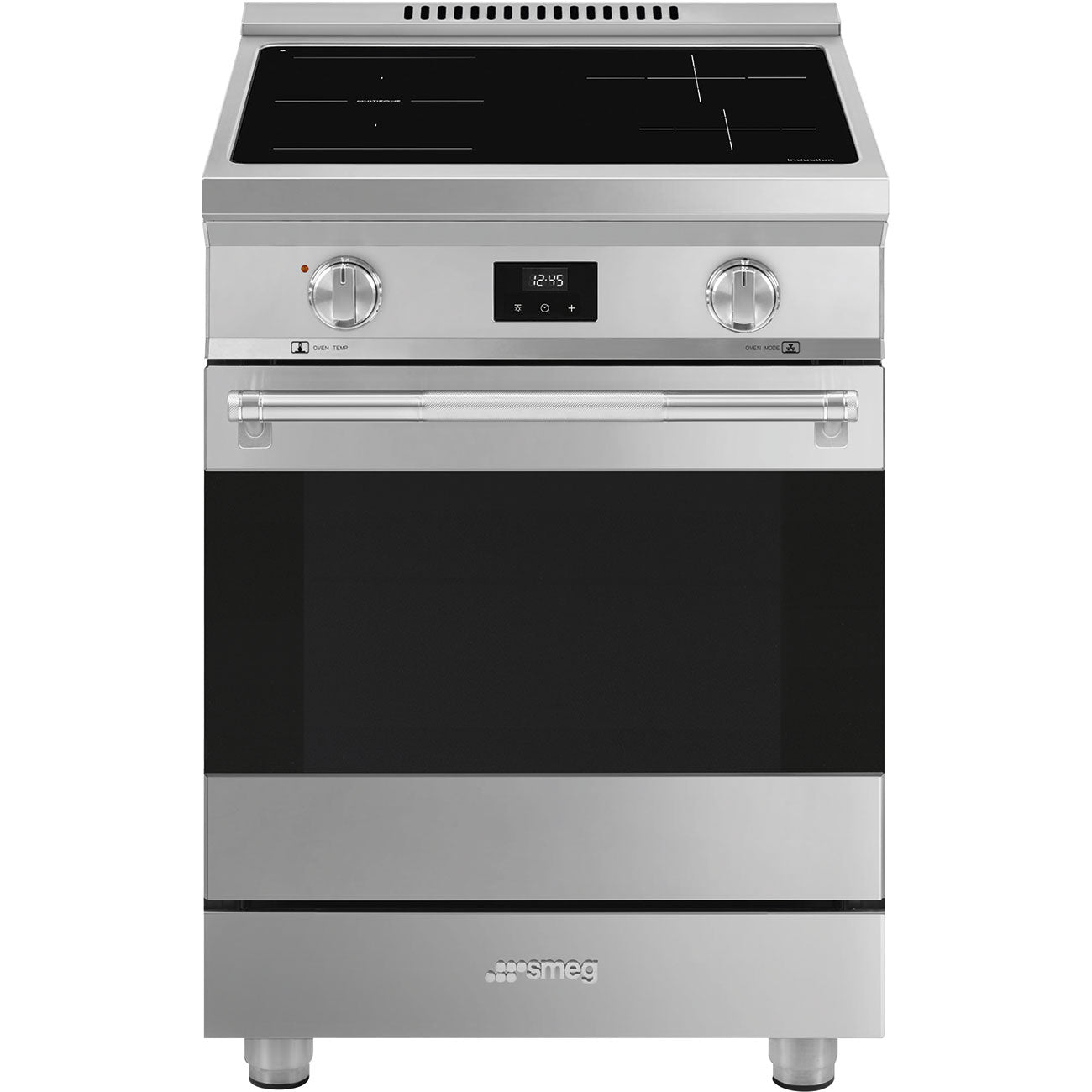 SMEG Professional 24" Induction Range (Stainless Steel)