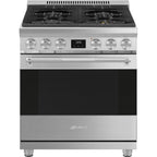 SMEG Professional 30" All Gas Range (Stainless Steel)