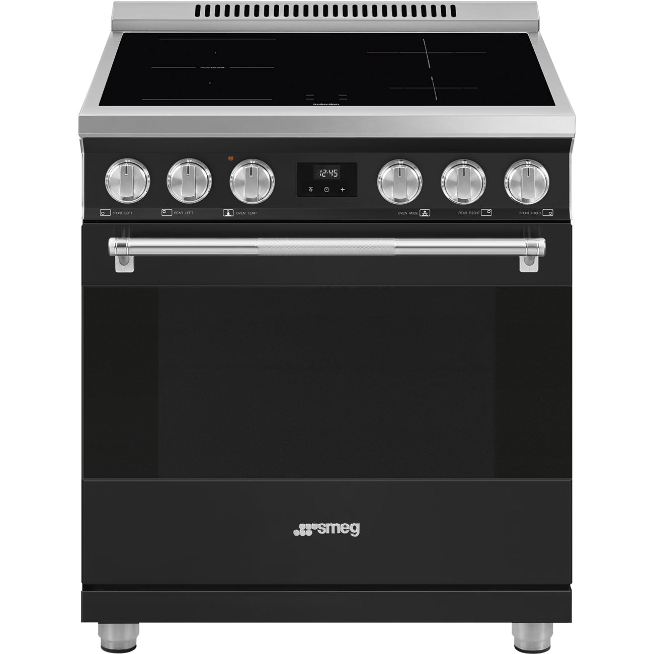 SMEG Professional 30" Induction Range (Anthracite)