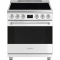SMEG Professional 30" Induction Range (Matte White)