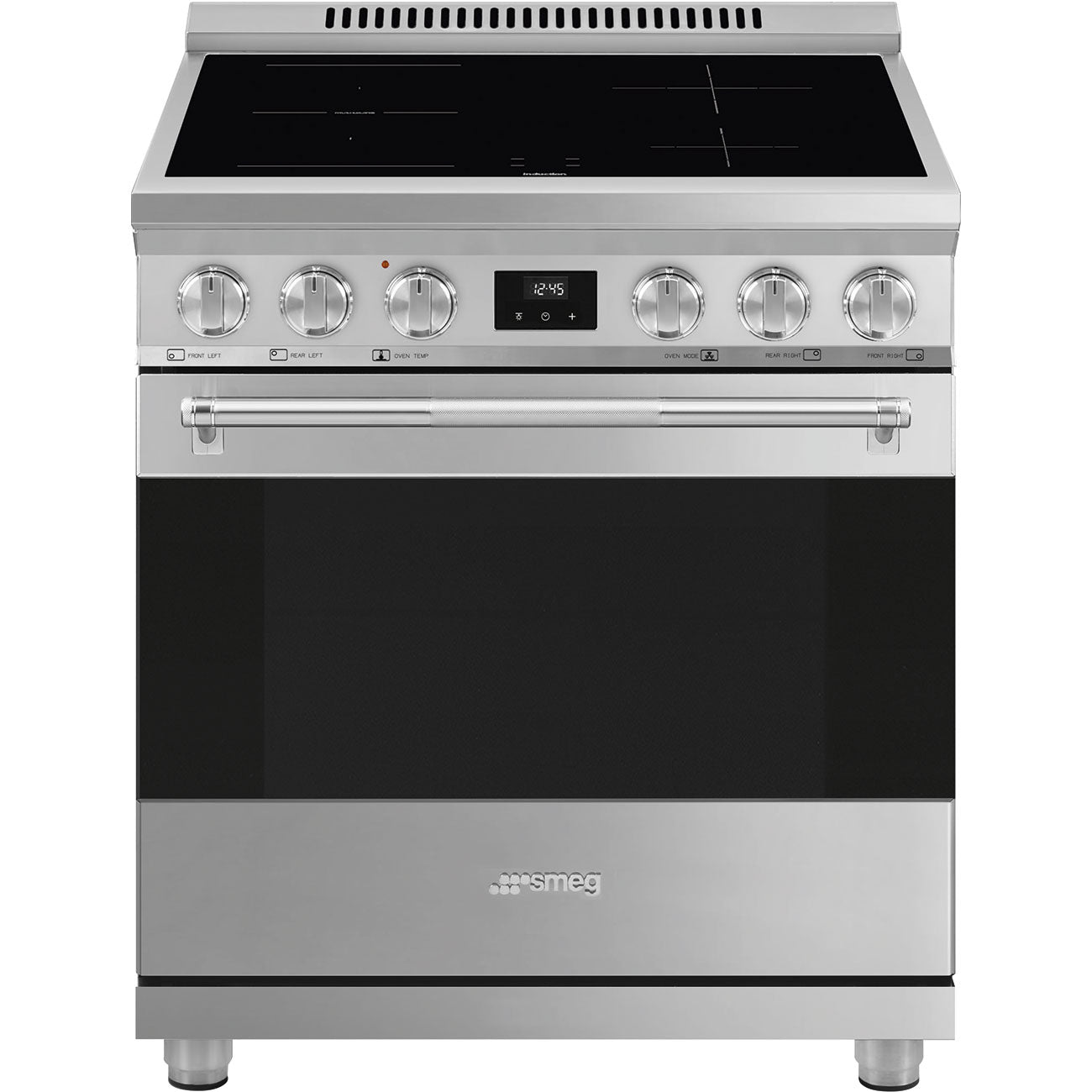 SMEG Professional 30" Induction Range (Stainless Steel)