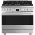 SMEG Professional 36" Dual Fuel Range (Stainless Steel)