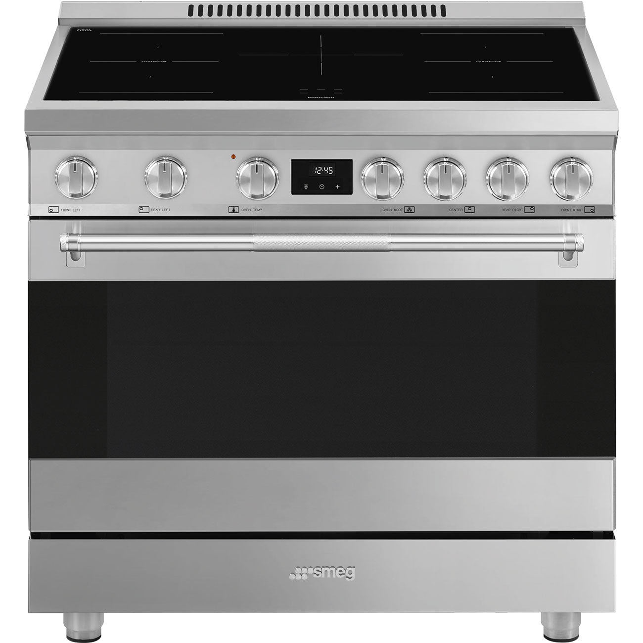 SMEG Professional 36" Induction Range (Stainless Steel)