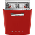 SMEG Retro 24" Dishwasher (Red)