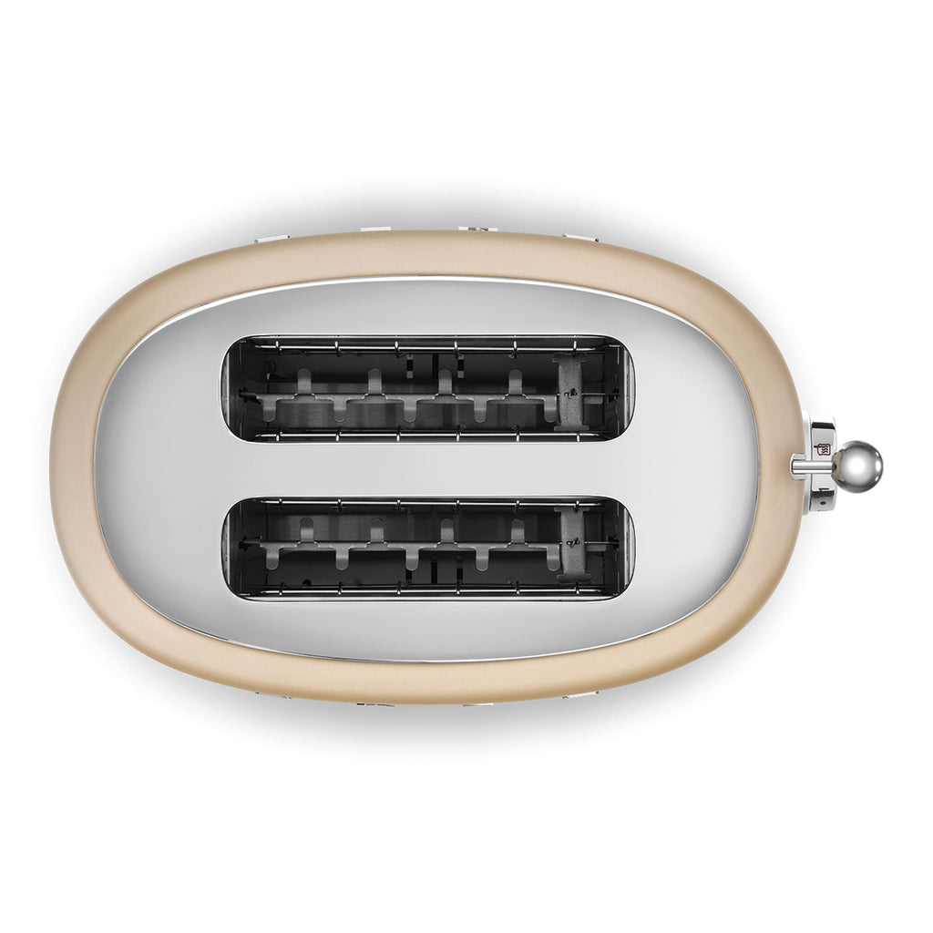 SMEG 2-Slice Electric Toaster (Champagne Matte)