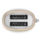 SMEG 2-Slice Electric Toaster (Champagne Matte)