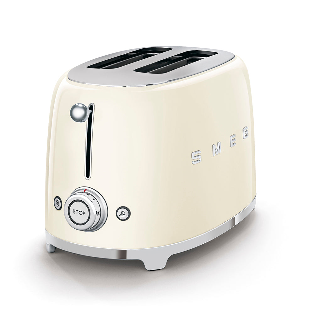 SMEG 2-Slice Electric Toaster (Cream)