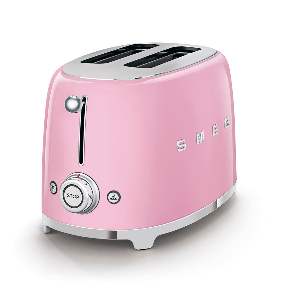 SMEG 2-Slice Electric Toaster (Pink)