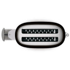 SMEG 4-Slice 2 Long Slots Electric Toaster (Black)