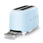 SMEG 4-Slice 2 Long Slots Electric Toaster (Pastel Blue)