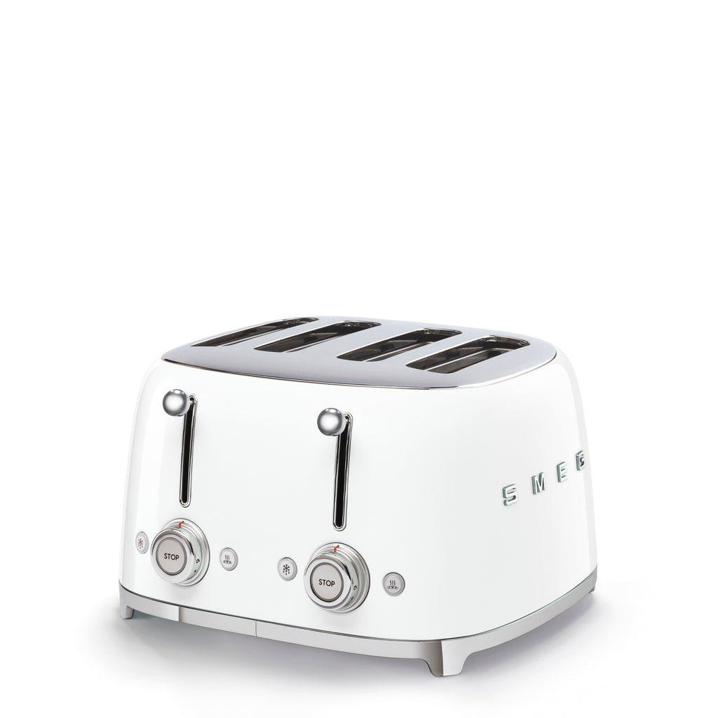 SMEG 4-Slice Electric Toaster (White)