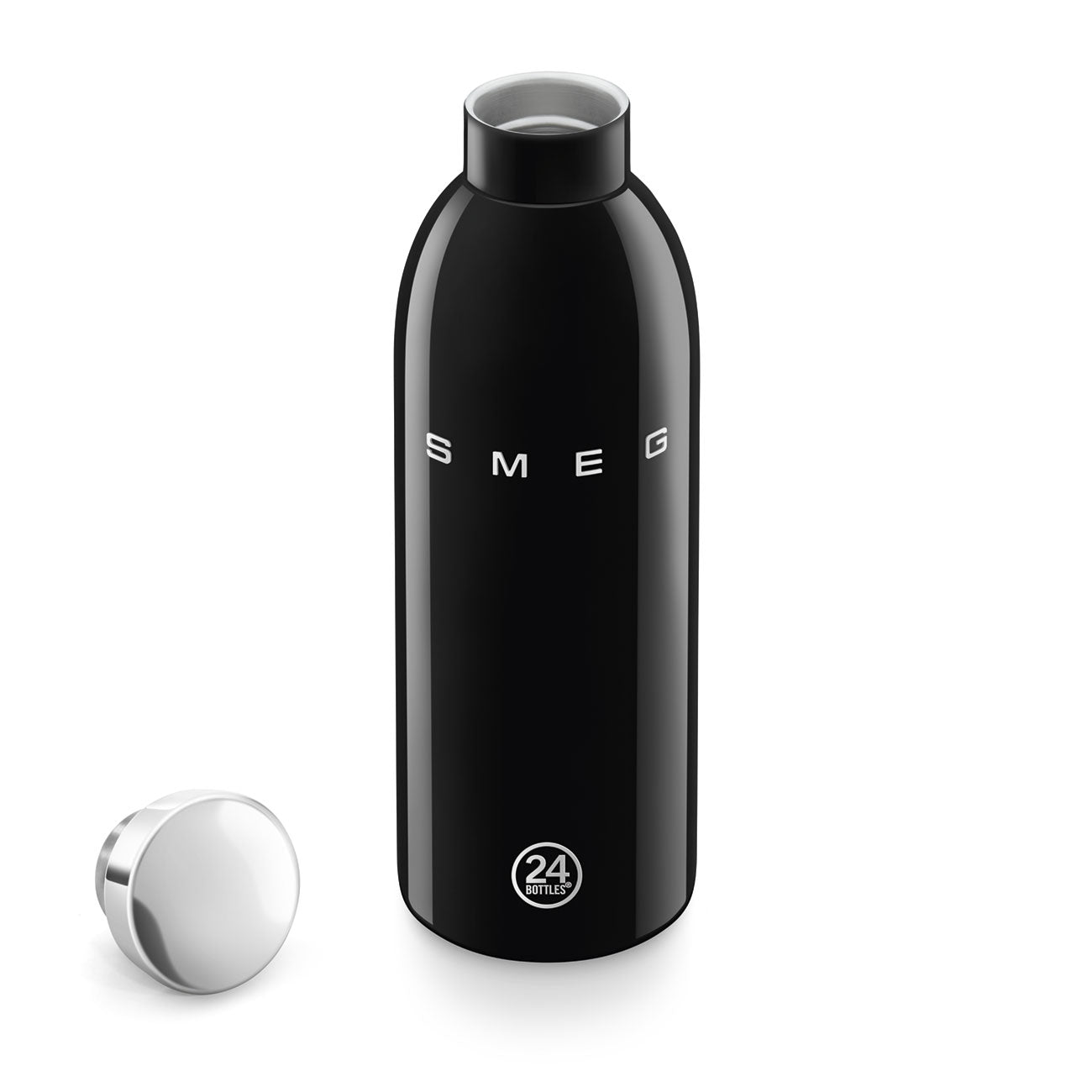 SMEG x 24Bottles | Water Bottle - Black - 500ml - WBF01BL