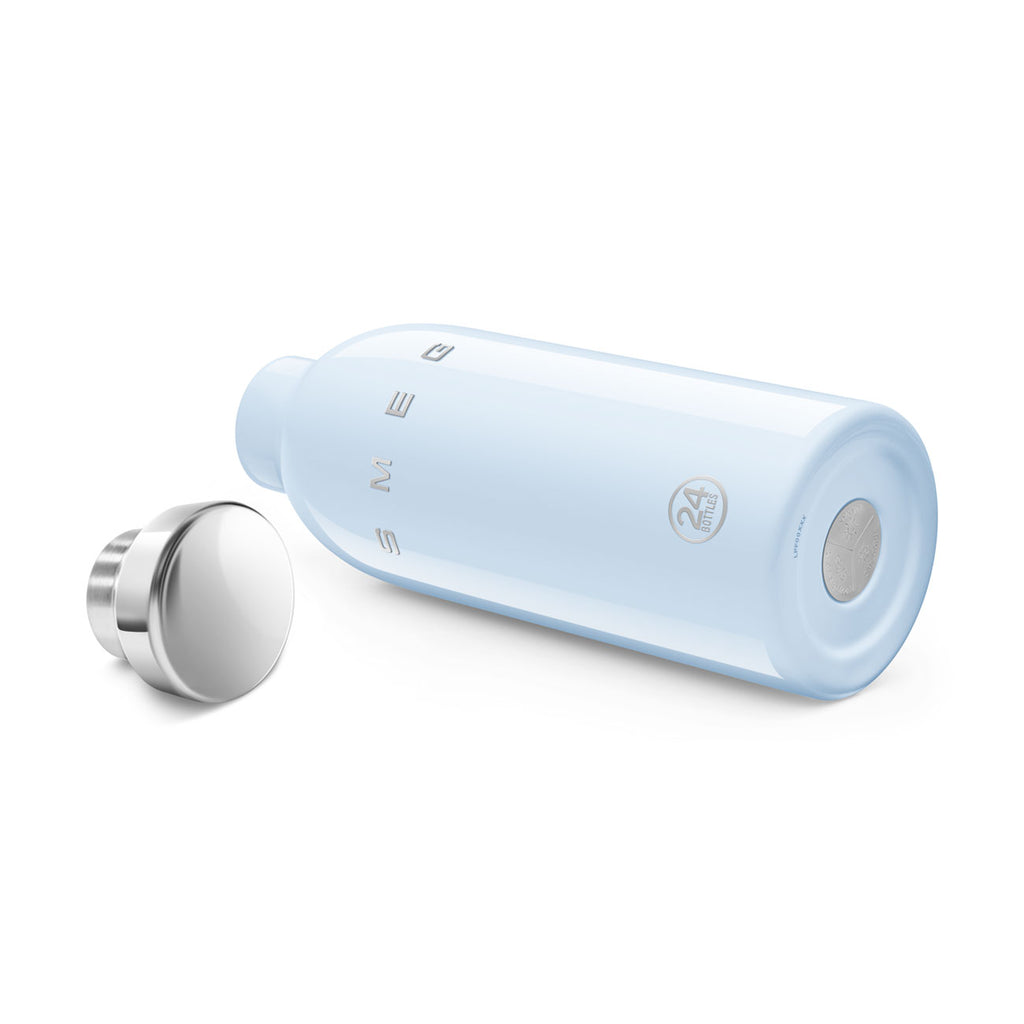 SMEG x 24Bottles Clima Water Bottle 500 mL (Pastel Blue)