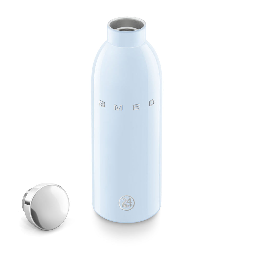 SMEG x 24Bottles Clima Water Bottle 500 mL (Pastel Blue)