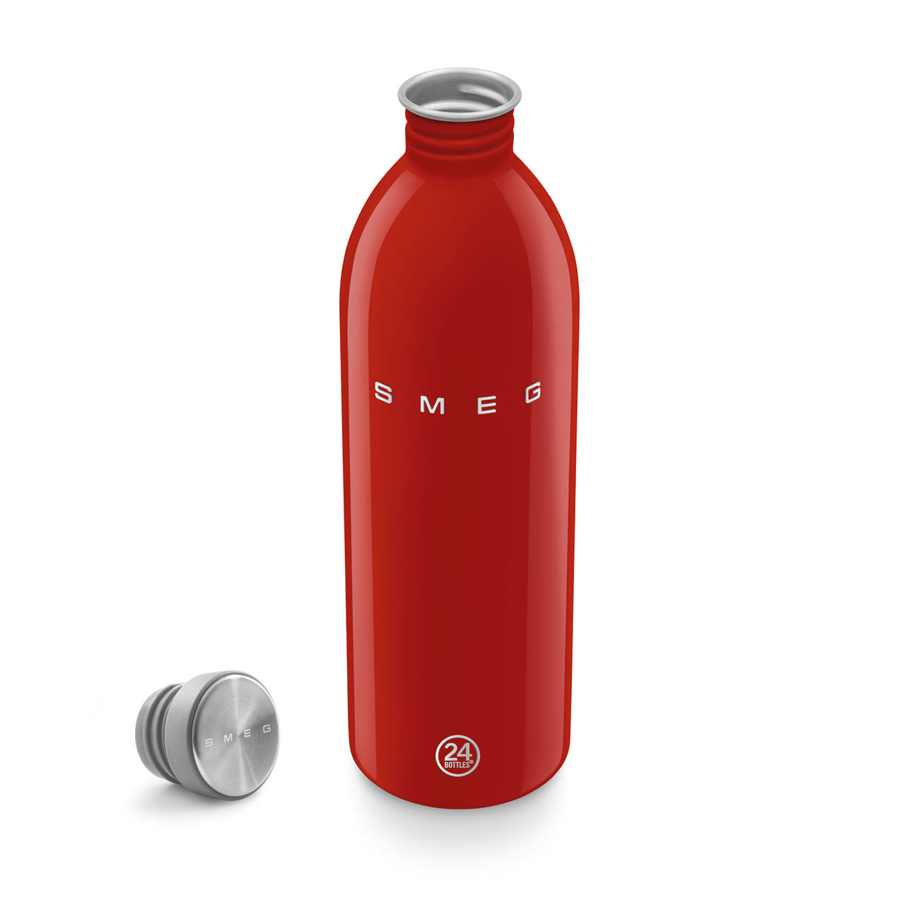 SMEGx24 Water Bottle Red 1L - WBF02RD