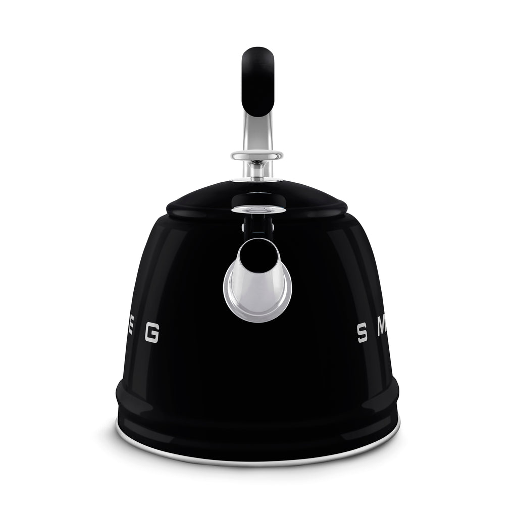SMEG Stovetop Whistling Kettle 2.3 L (Black)