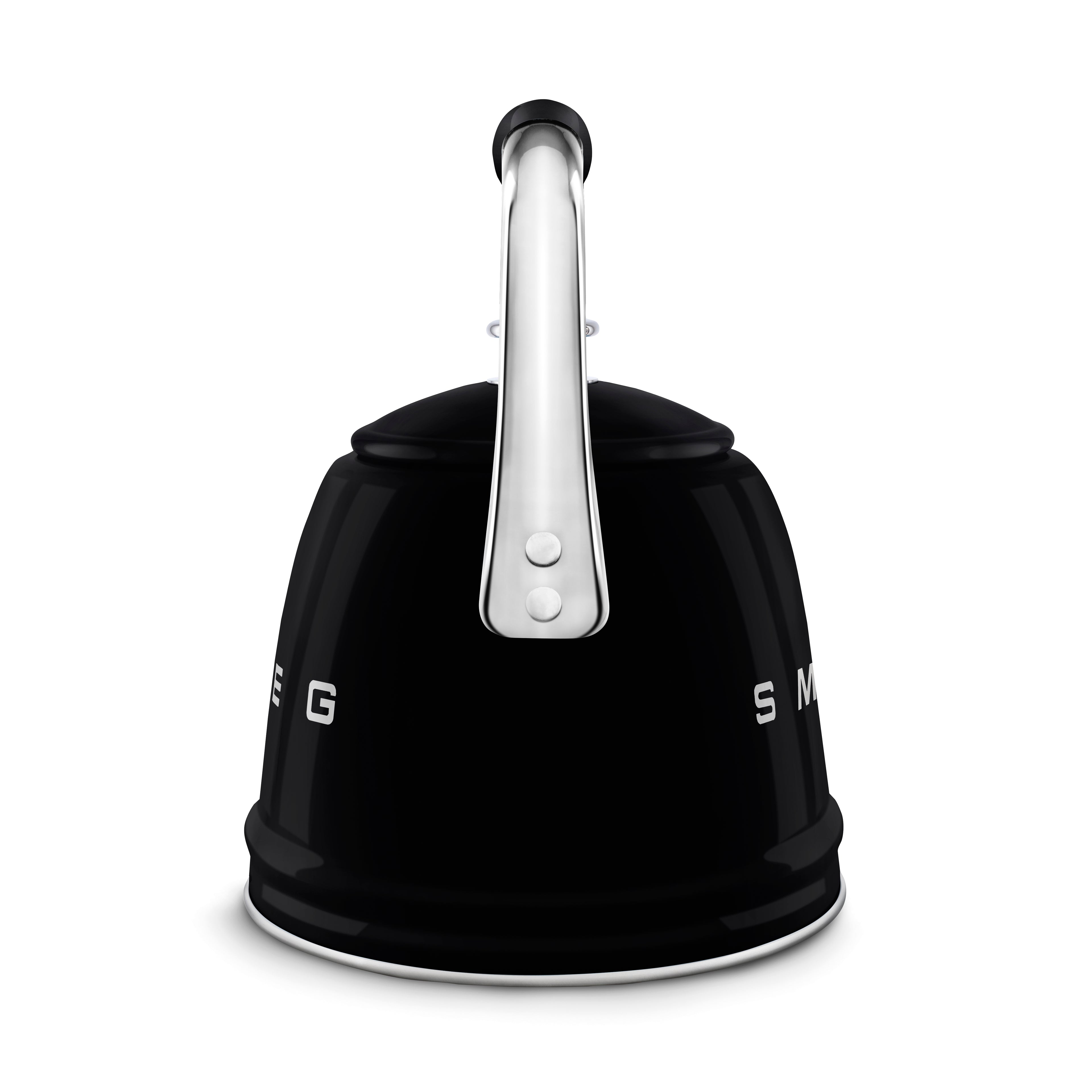SMEG Stovetop Whistling Kettle 2.3 L (Black)