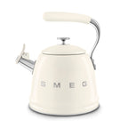 SMEG Stovetop Whistling Kettle 2.3 L (Cream)