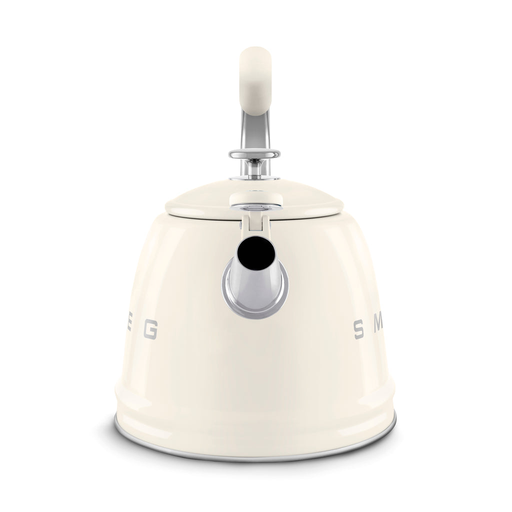 SMEG Stovetop Whistling Kettle 2.3 L (Cream)