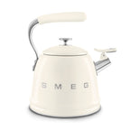 SMEG Stovetop Whistling Kettle 2.3 L (Cream)