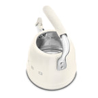 SMEG Stovetop Whistling Kettle 2.3 L (Cream)