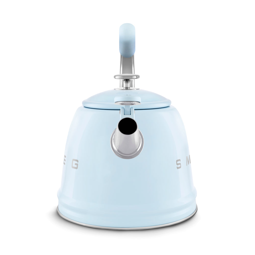 SMEG Stovetop Whistling Kettle 2.3 L (Pastel Blue)