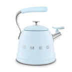SMEG Stovetop Whistling Kettle 2.3 L (Pastel Blue)