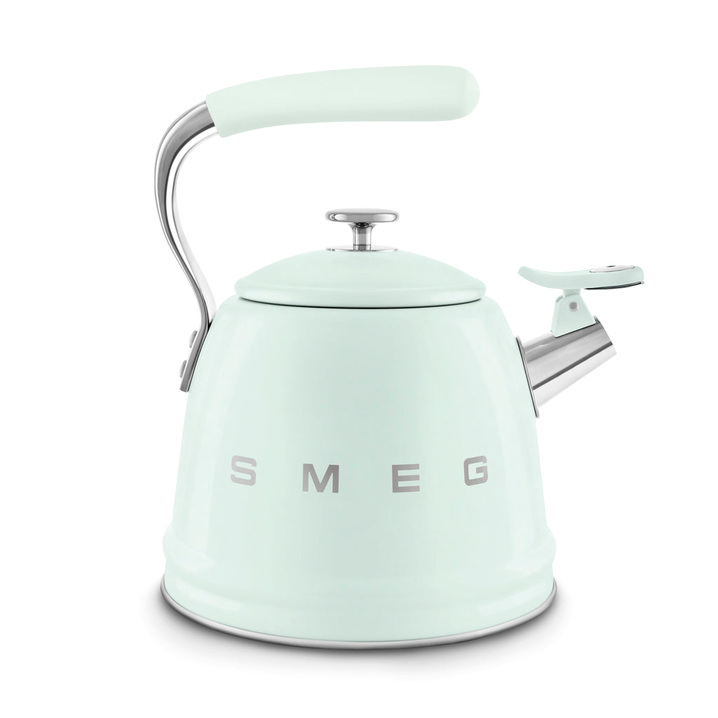 SMEG Stovetop Whistling Kettle 2.3 L (Pastel Green)