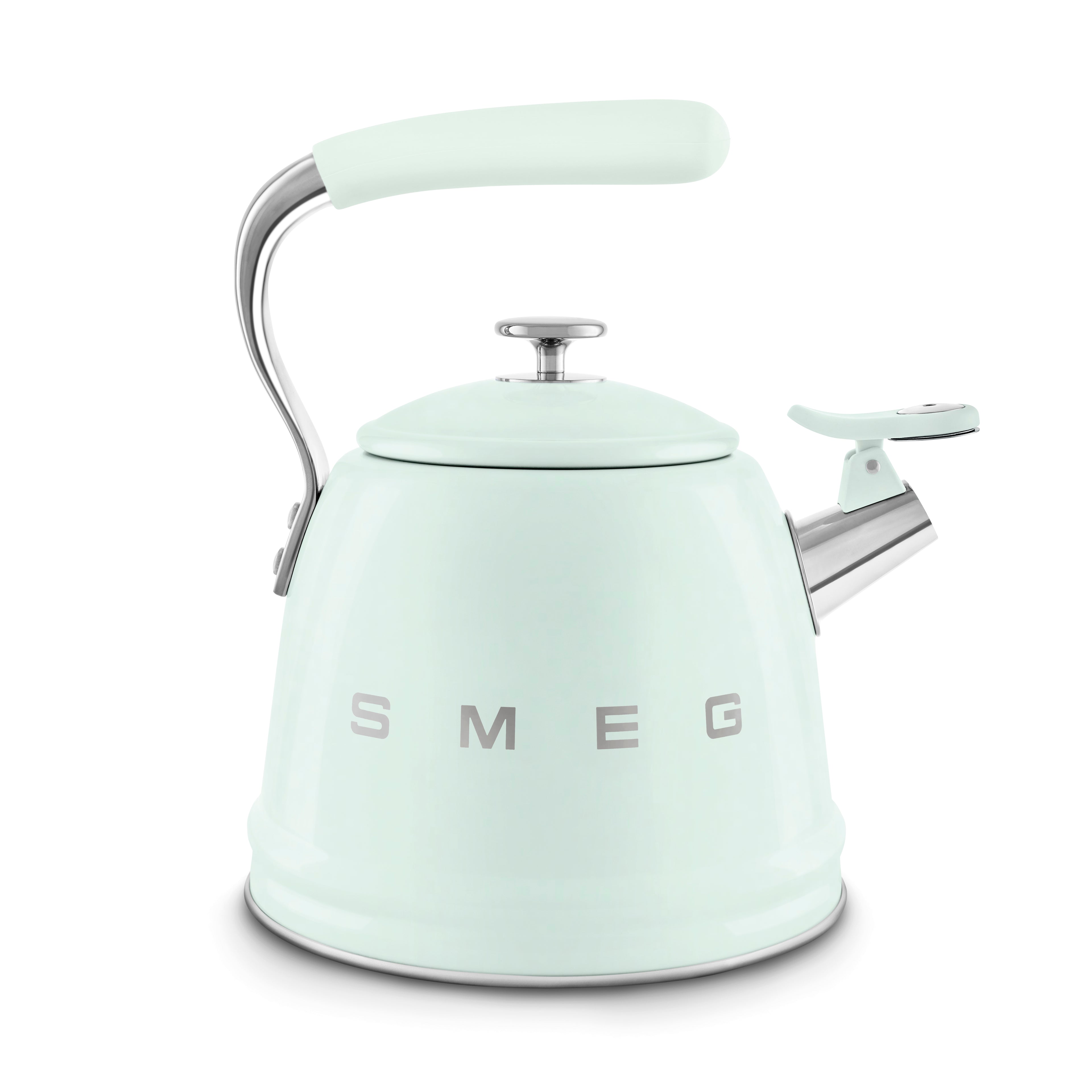 SMEG Stovetop Whistling Kettle 2.3 L (Pastel Green)