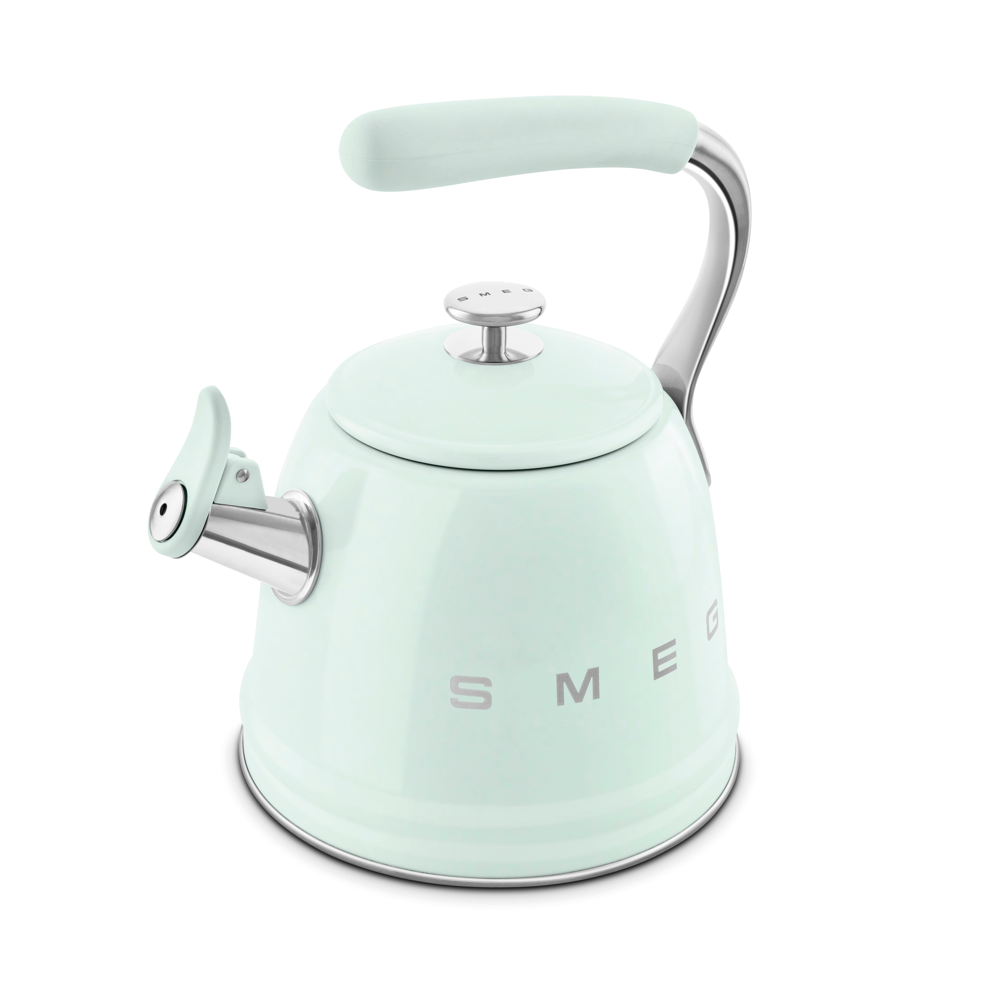 SMEG Stovetop Whistling Kettle 2.3 L (Pastel Green)
