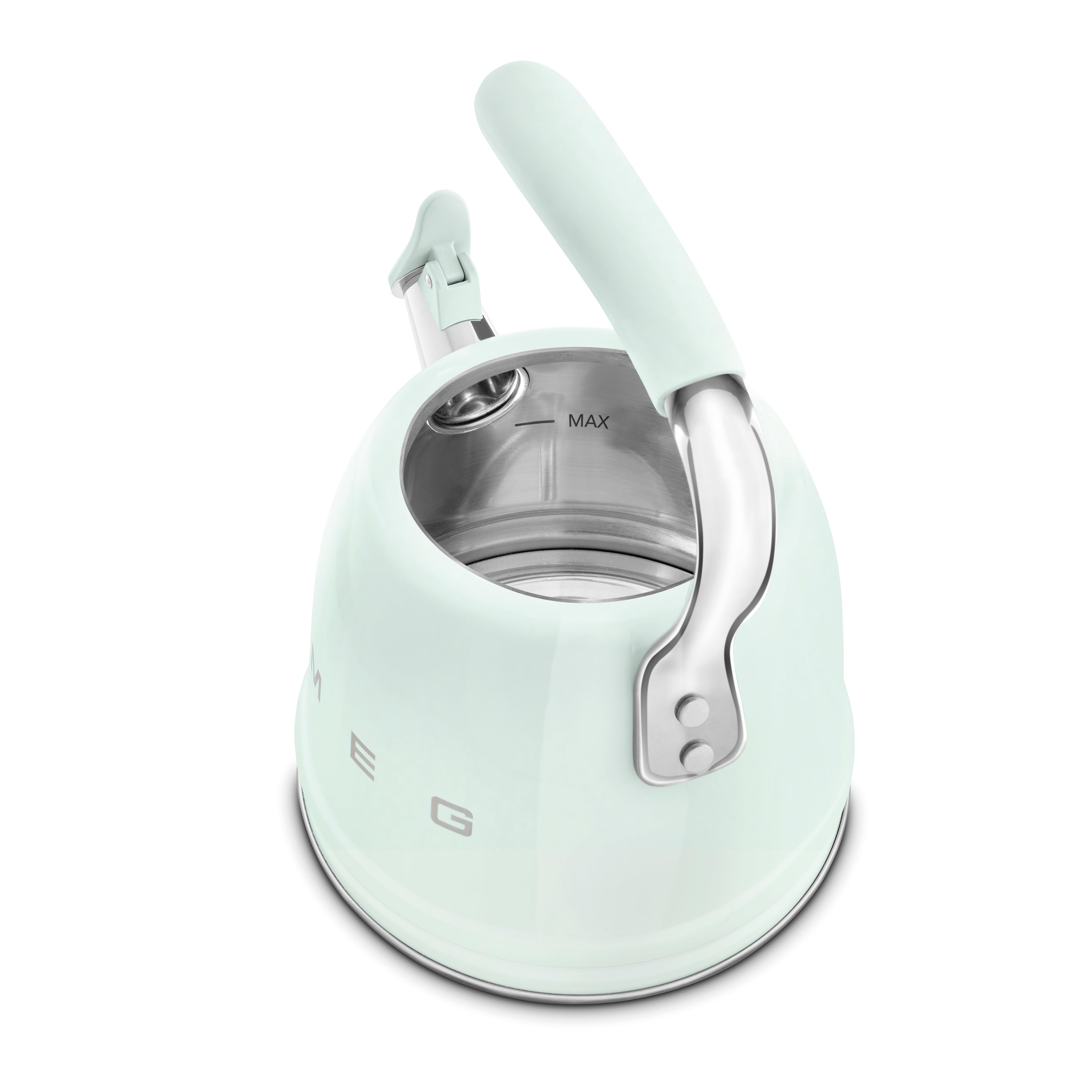 SMEG Stovetop Whistling Kettle 2.3 L (Pastel Green)