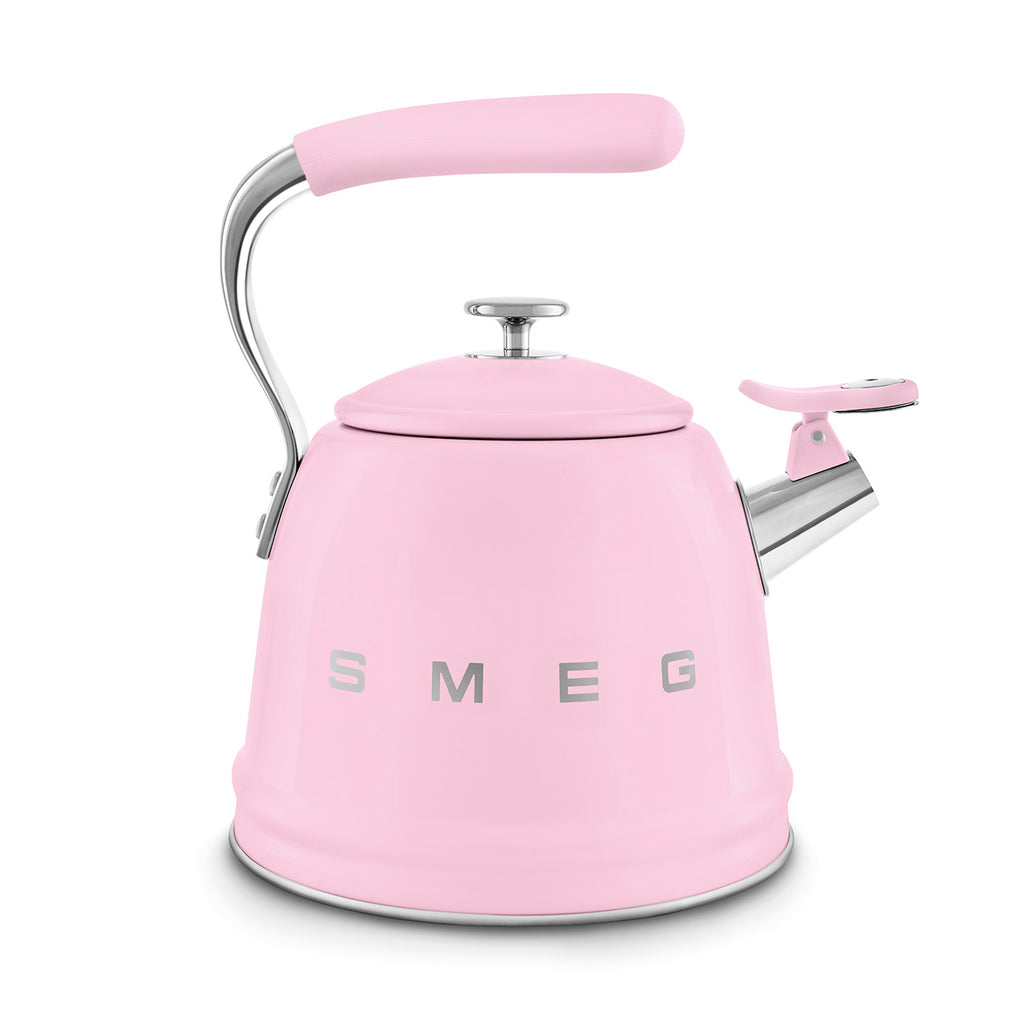 SMEG Stovetop Whistling Kettle 2.3 L (Pink)