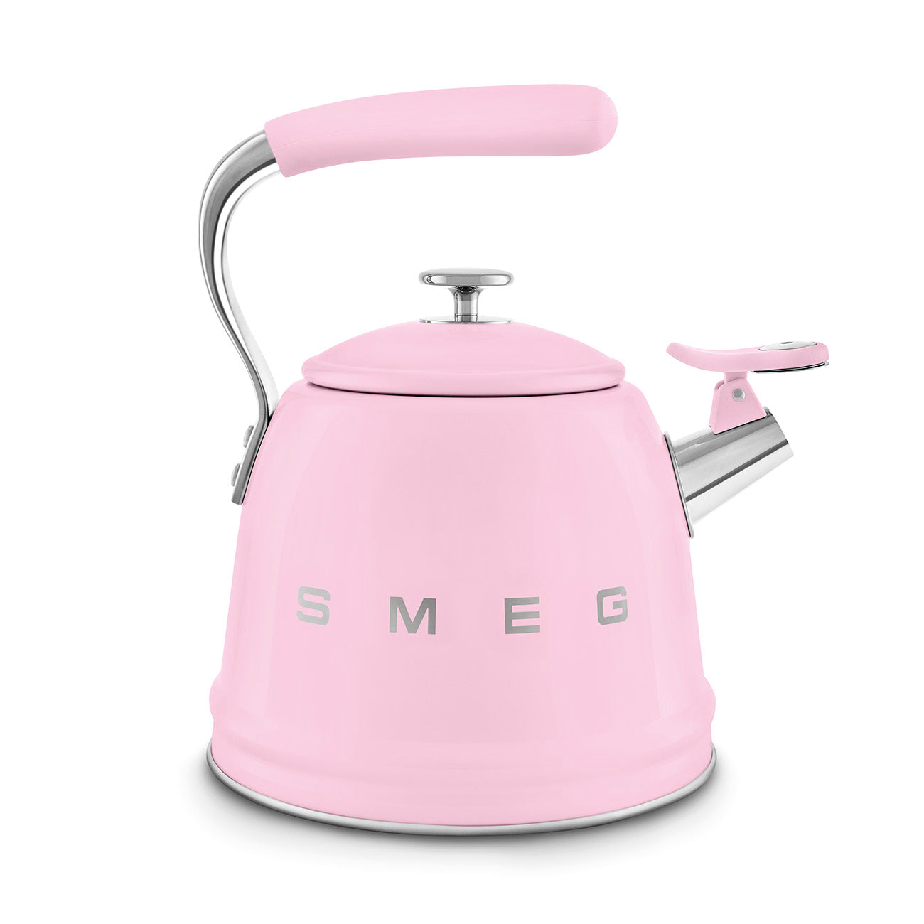 SMEG Stovetop Whistling Kettle 2.3 L (Pink)