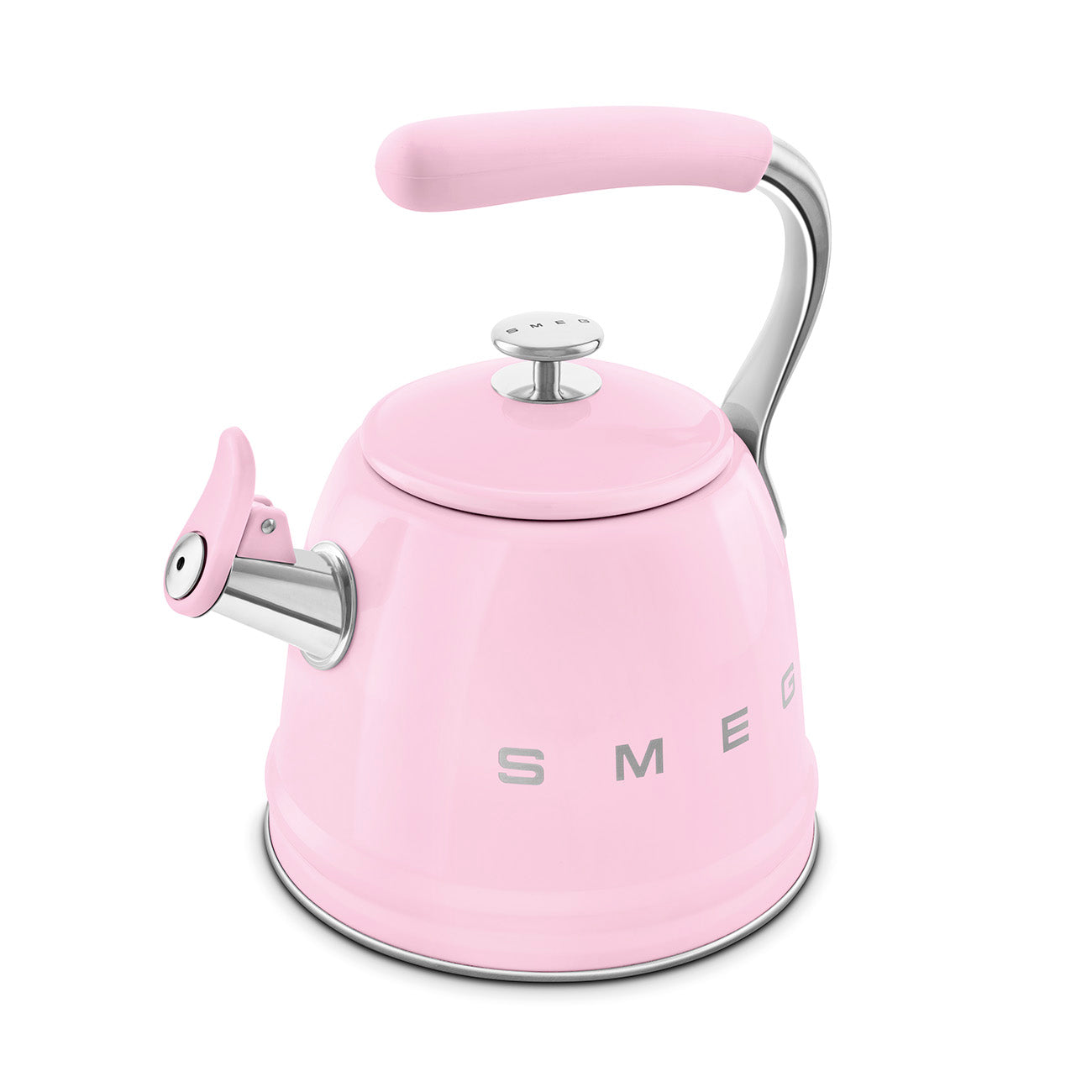 SMEG Stovetop Whistling Kettle 2.3 L (Pink)