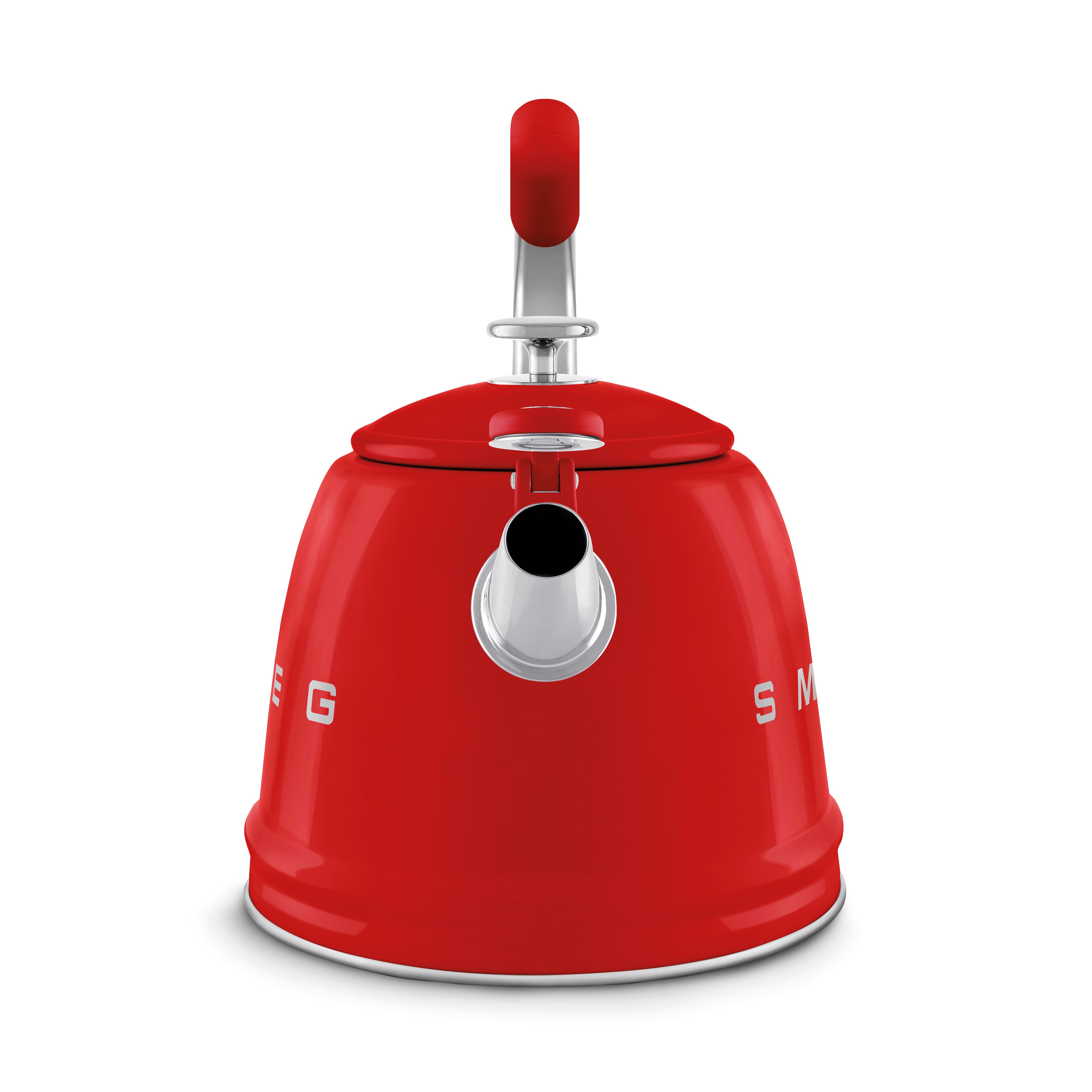 SMEG Stovetop Whistling Kettle 2.3 L (Red)