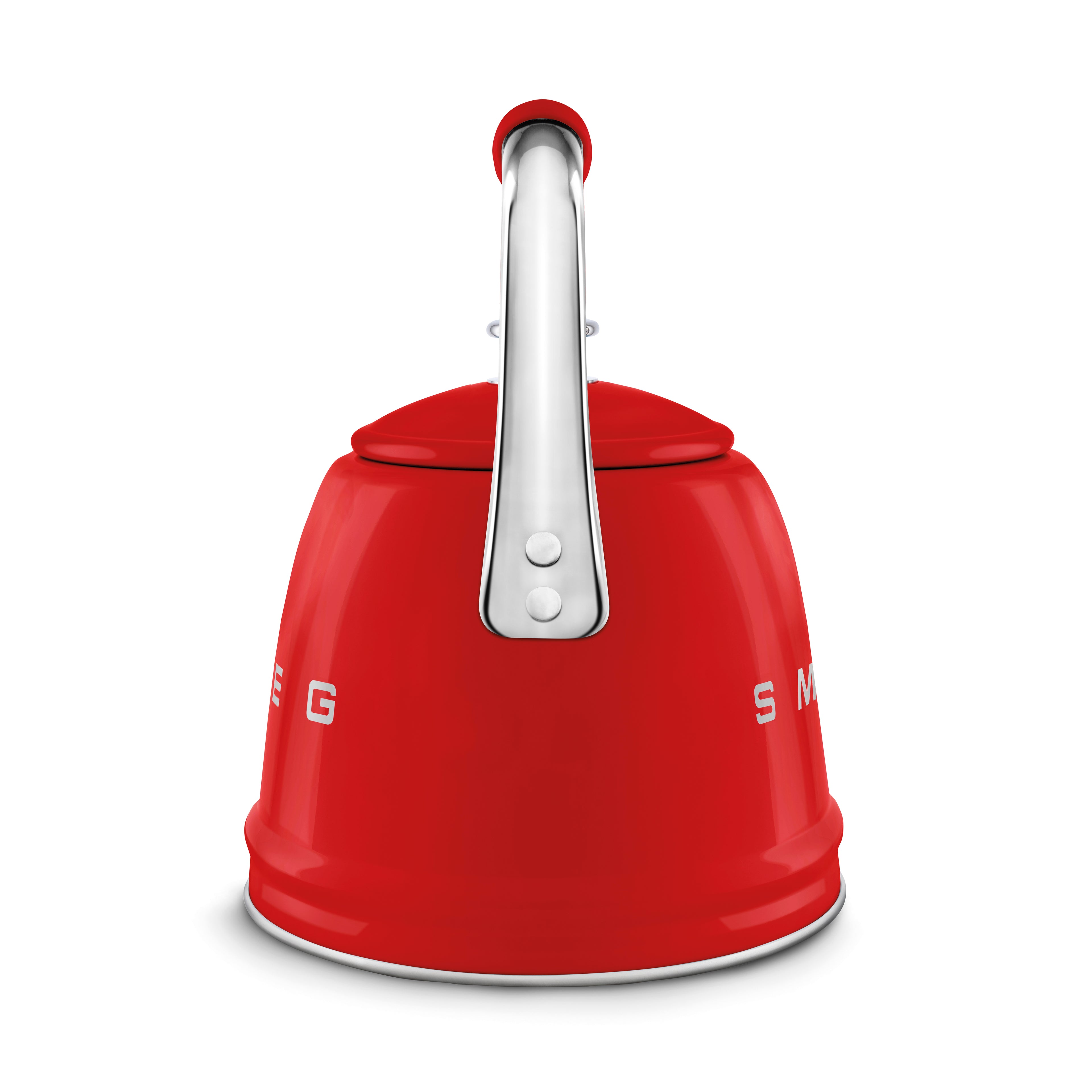 SMEG Stovetop Whistling Kettle 2.3 L (Red)