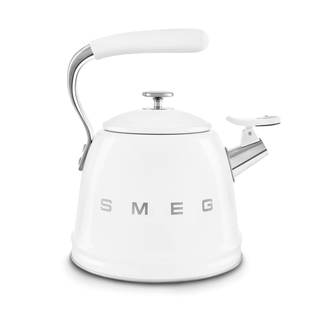 SMEG Stovetop Whistling Kettle 2.3 L (White)