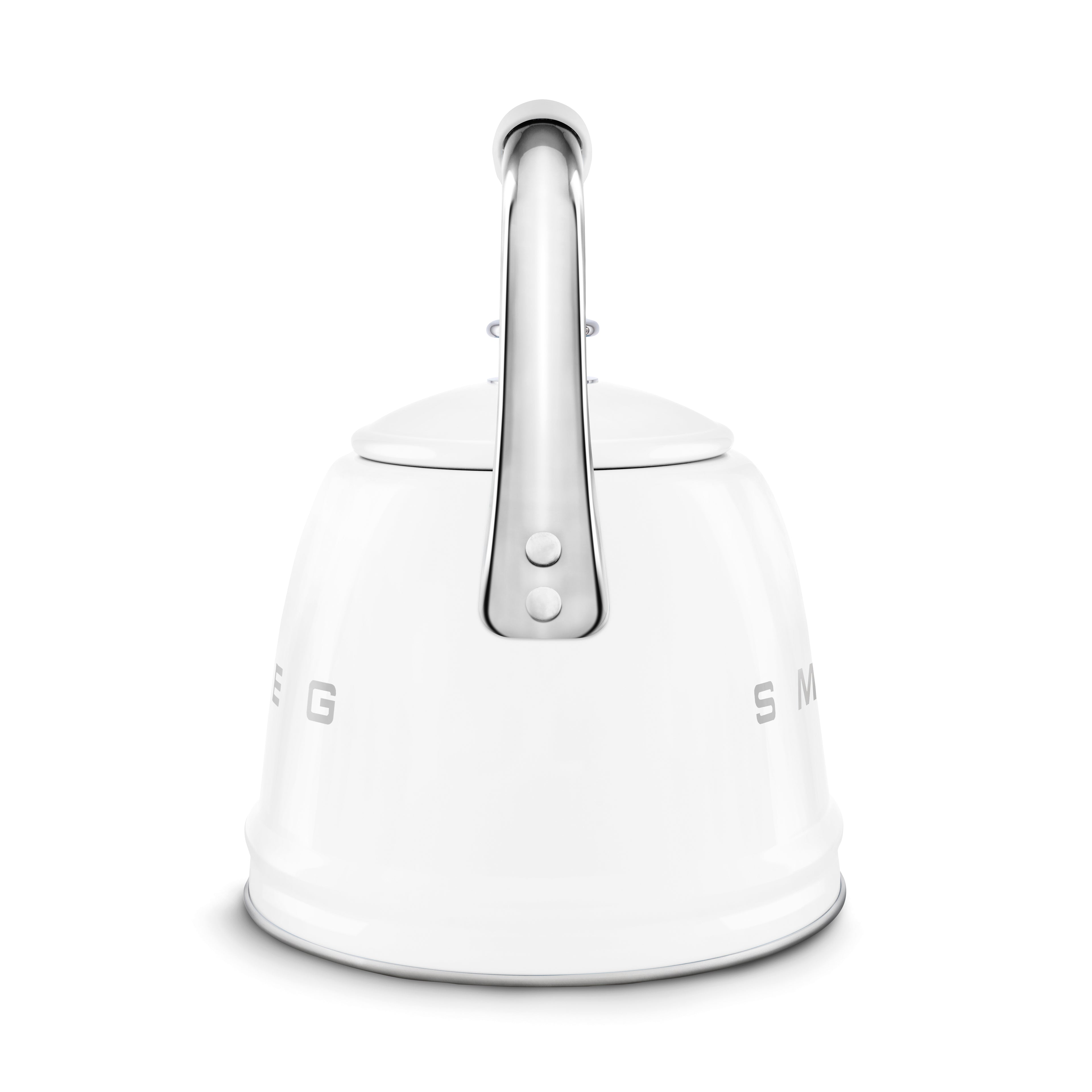 SMEG Stovetop Whistling Kettle 2.3 L (White)