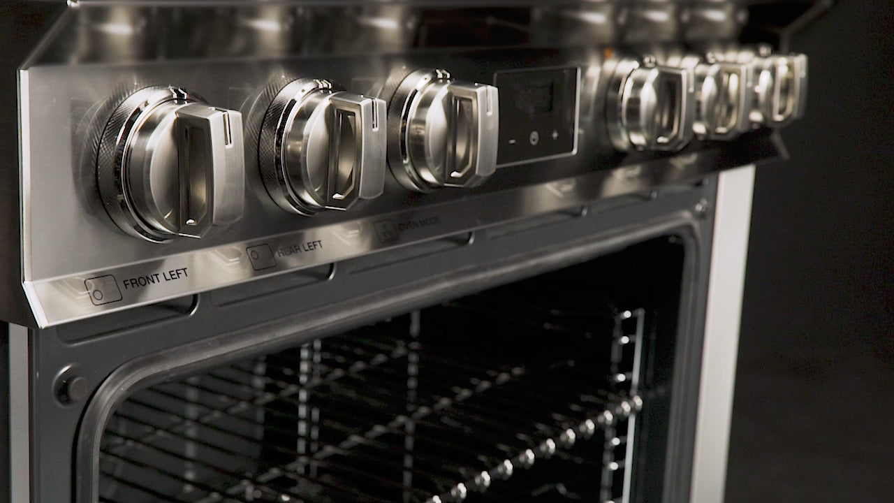 SMEG Professional 30" All Gas Range (Stainless Steel)