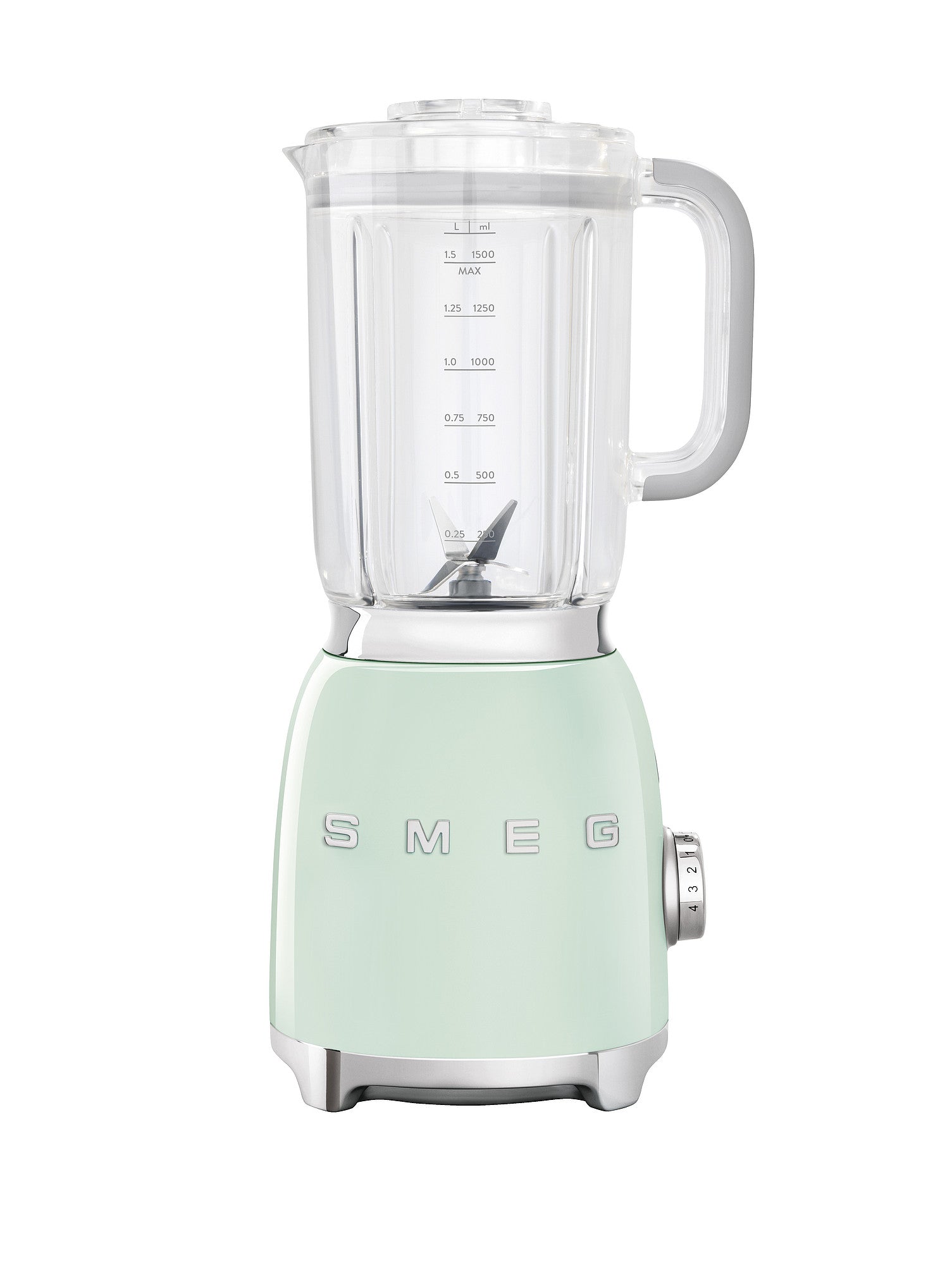 SMEG Stand Blender with Glass Jar (Pastel Green)