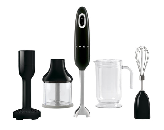 Immersion Hand Blender with Accessories - Black