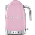 SMEG Electric Kettle 1.7L Variable Temperature (Pink)