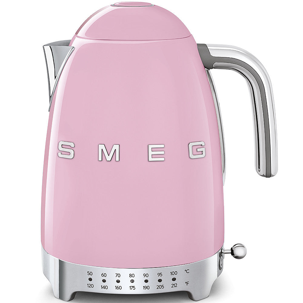 SMEG Electric Kettle 1.7L Variable Temperature (Pink)