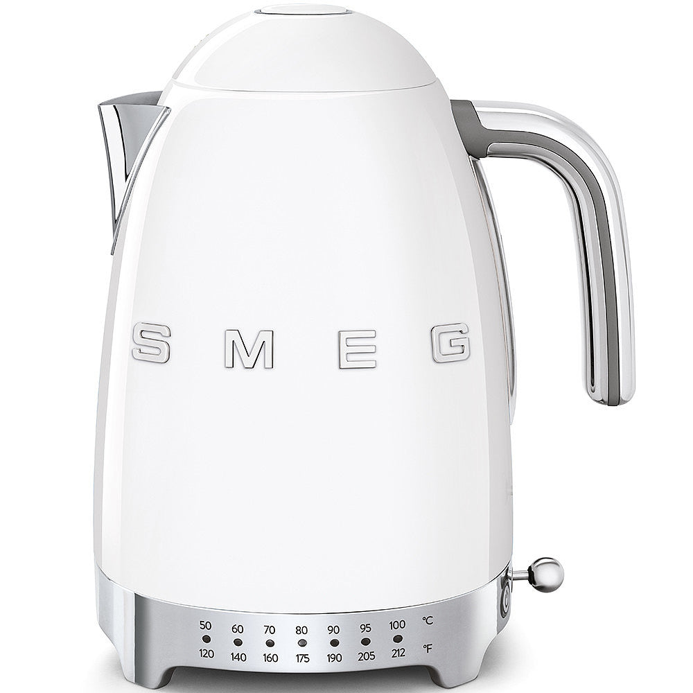 SMEG Electric Kettle 1.7L Variable Temperature (White)
