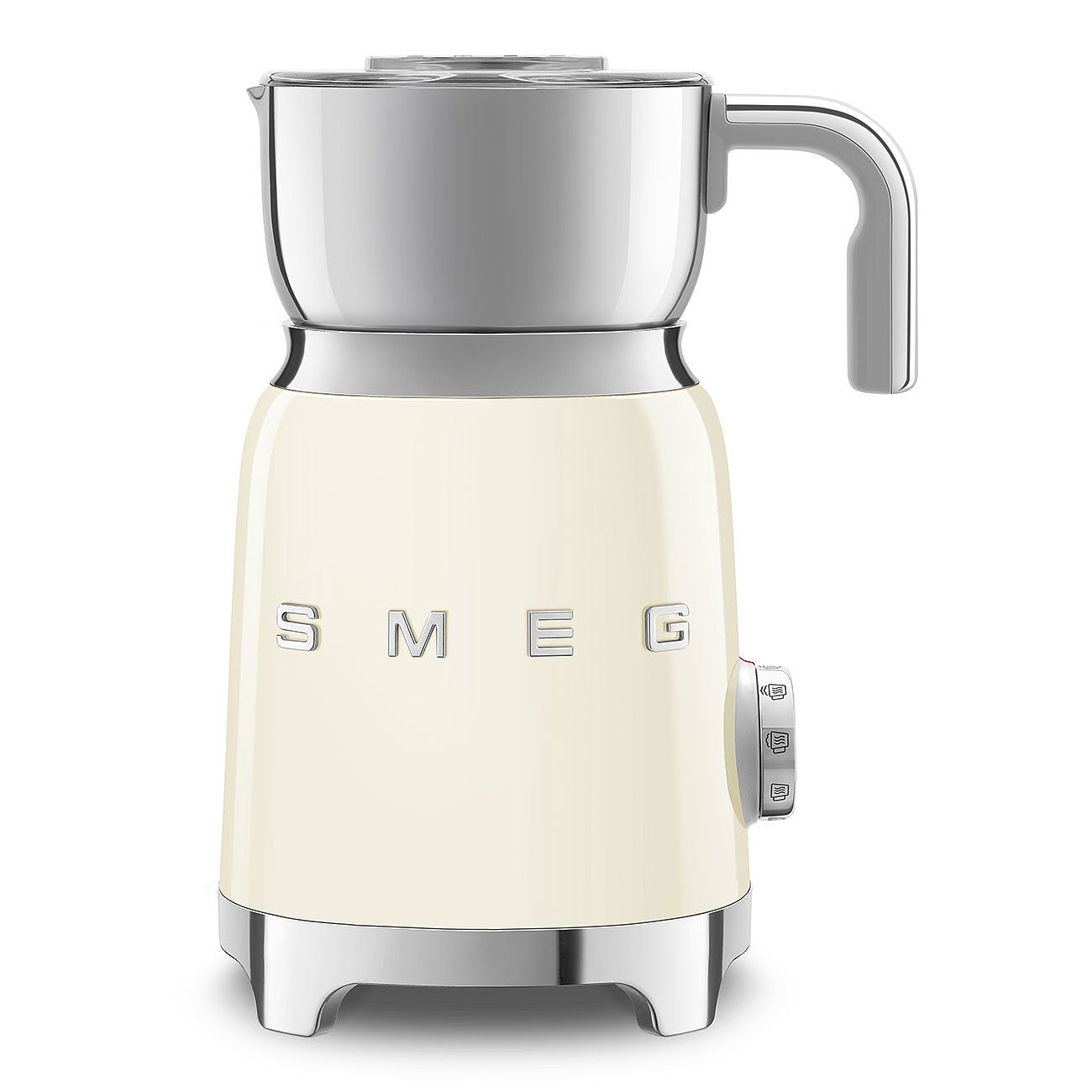 SMEG Milk Frother with 2 Discs (Cream)