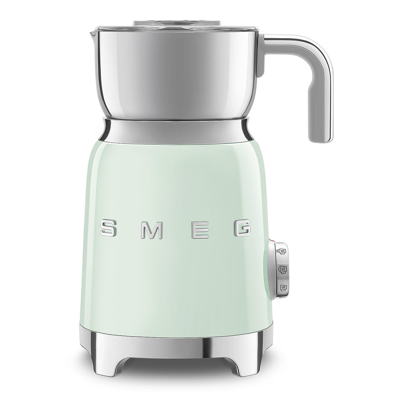 SMEG Milk Frother with 2 Discs (Pastel Green)