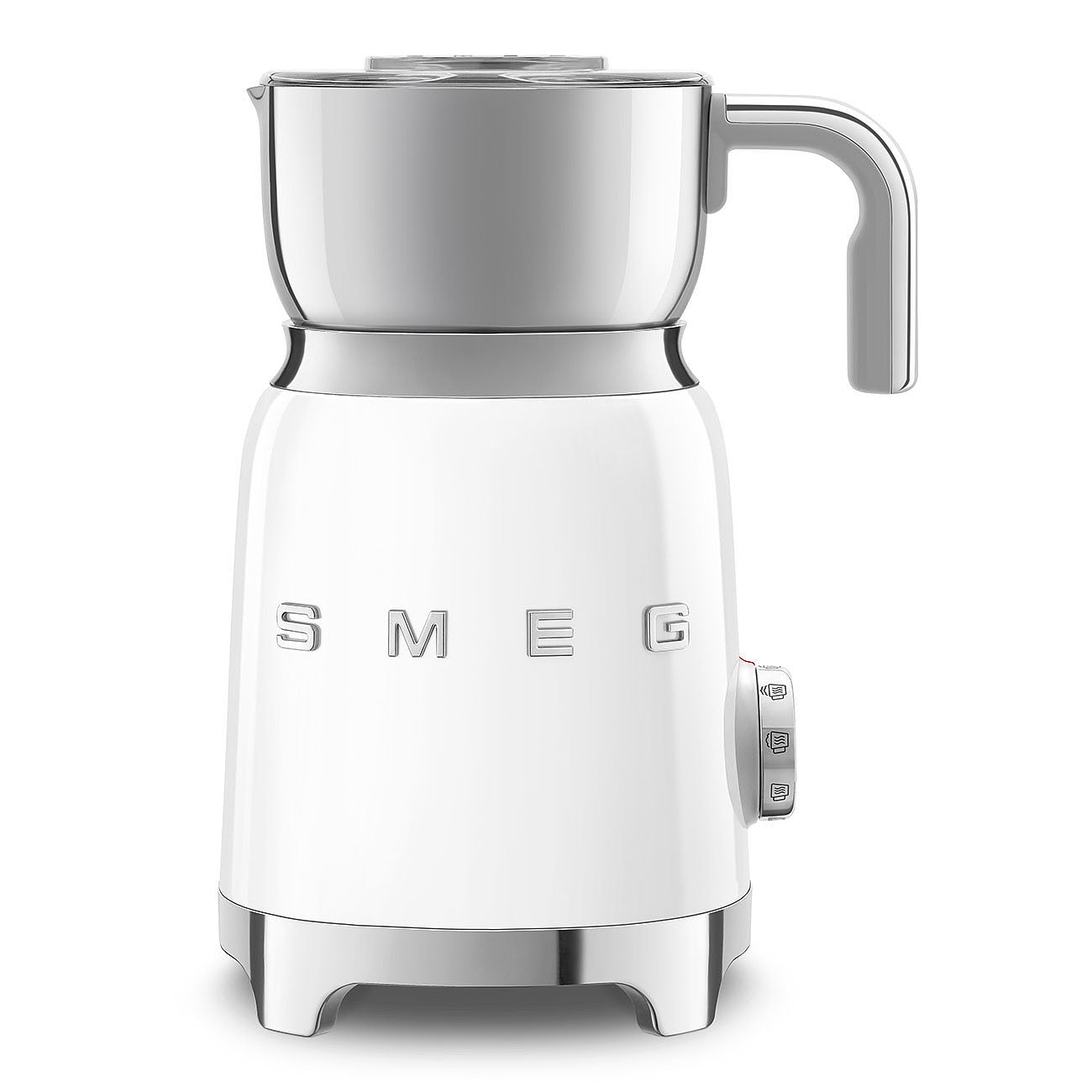 SMEG Milk Frother with 2 Discs (White)