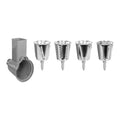 SMEG Slicer and Grater for SMG04/05 (Stainless Steel)